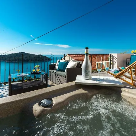 Sunshine Apartment With Hot Tub Dubrovnik Kültér fotó